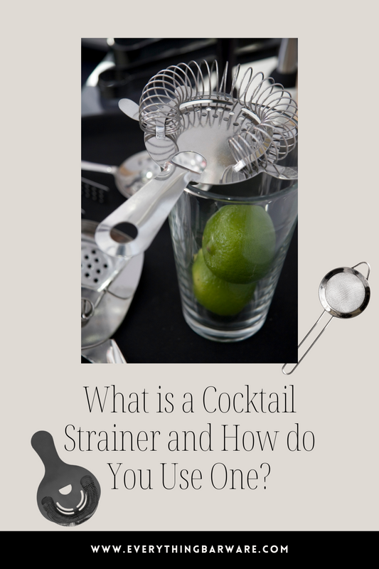 What is a Cocktail Strainer and How to Use One?