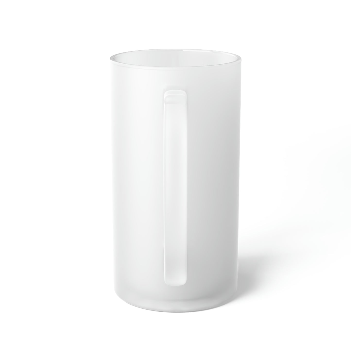 Personalized Frosted Glass Beer Mug
