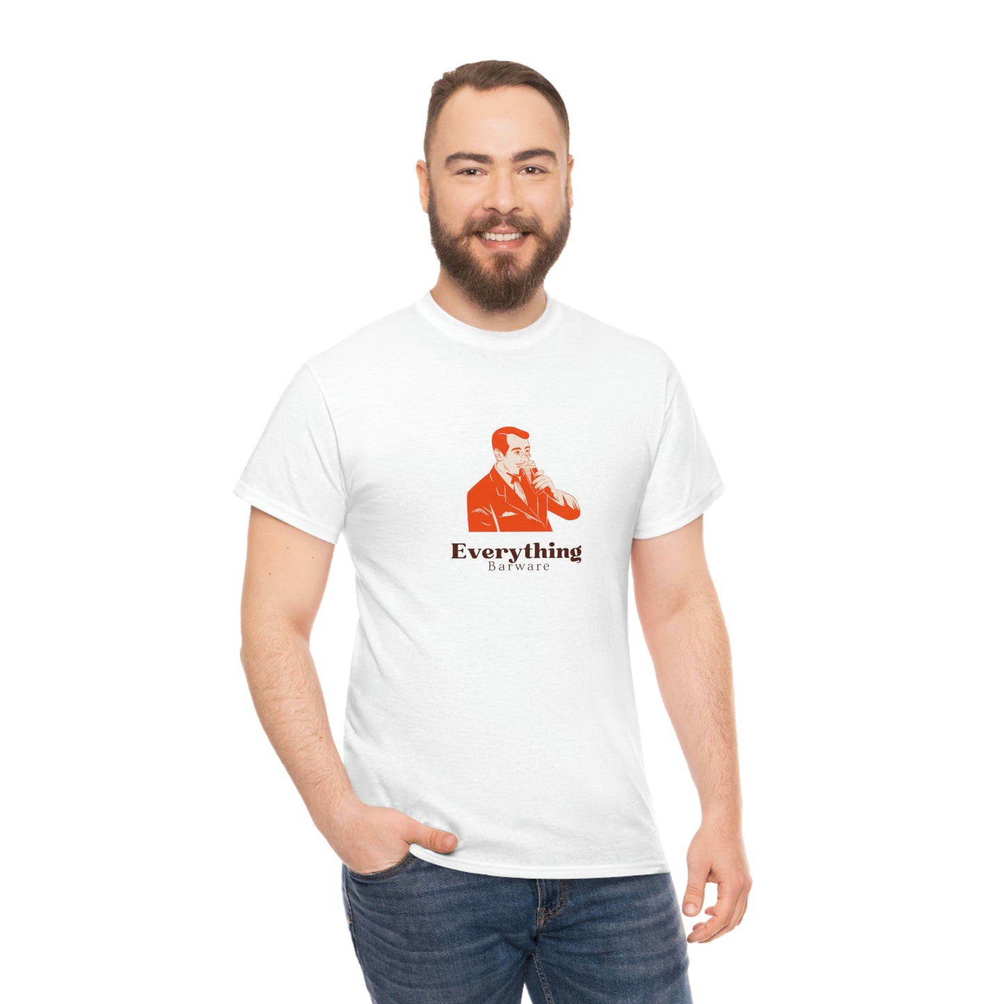 Everything Barware Everything Barware Logo Unisex Heavy Cotton Tee