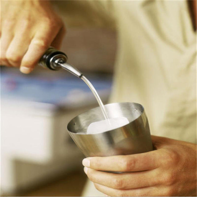 Liquor Spirit Pourer Flow Wine Bottle Pour Spout Black Lily