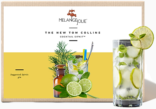 Mélange Jolie The New Tom Collins Cocktail SipKit™ Olive Lucky