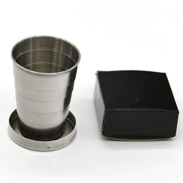 Stainless Steel Portable Shot Glass