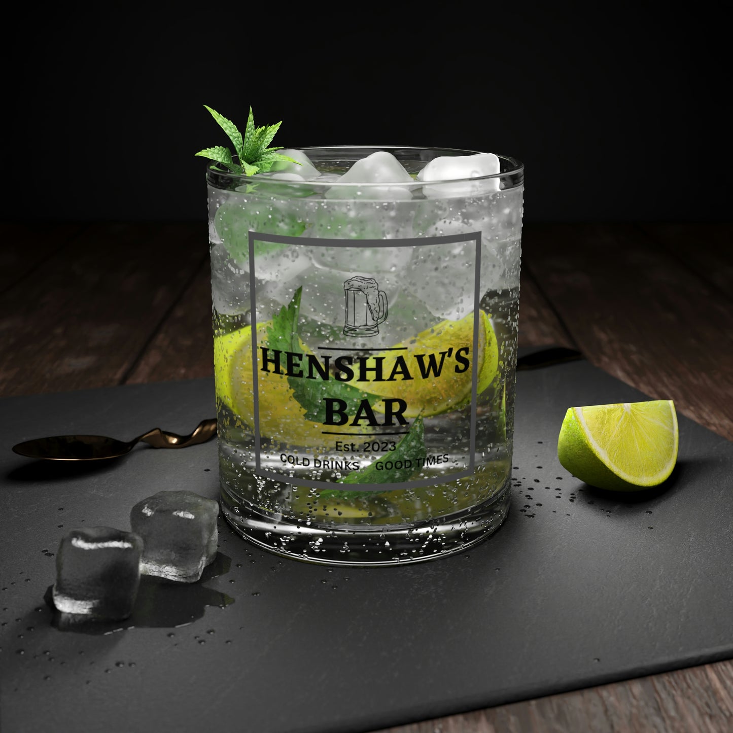 custom bar glasses personalized bar glass