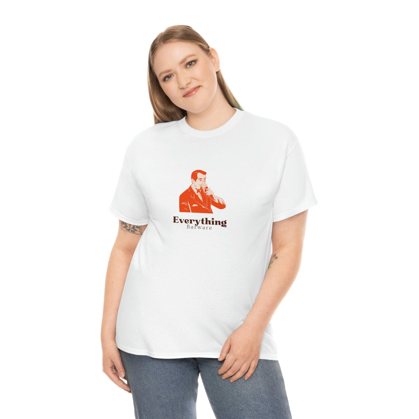 Everything Barware Everything Barware Logo Unisex Heavy Cotton Tee