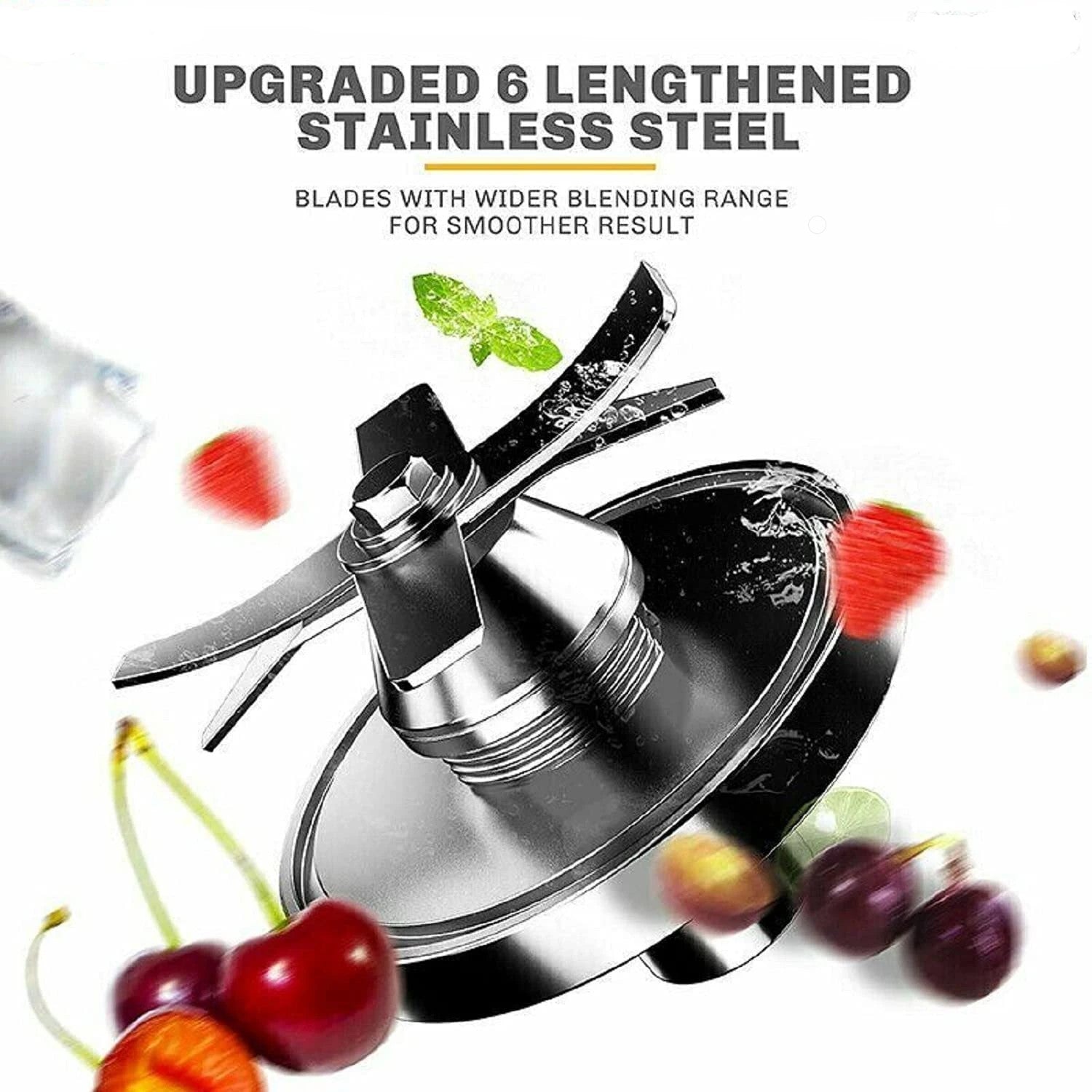 2L Countertop Blender 2000W Fruit Smoothie Blender Lilac Milo