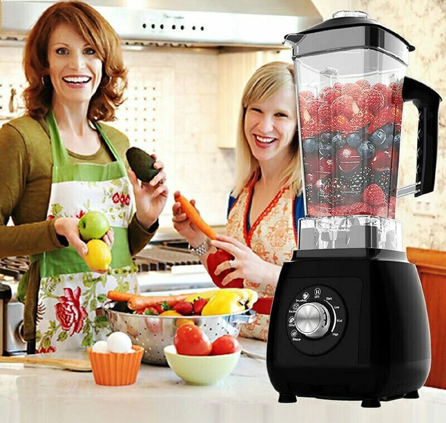 2L Countertop Blender 2000W Fruit Smoothie Blender Lilac Milo