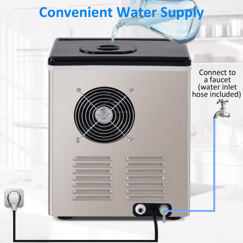 Portable Countertop Ice Maker Machine Teal Simba