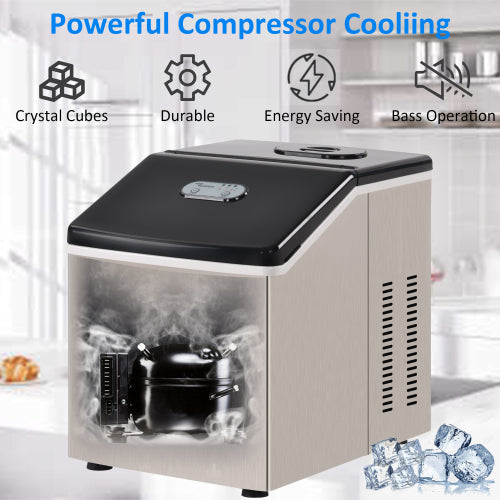 Portable Countertop Ice Maker Machine Teal Simba
