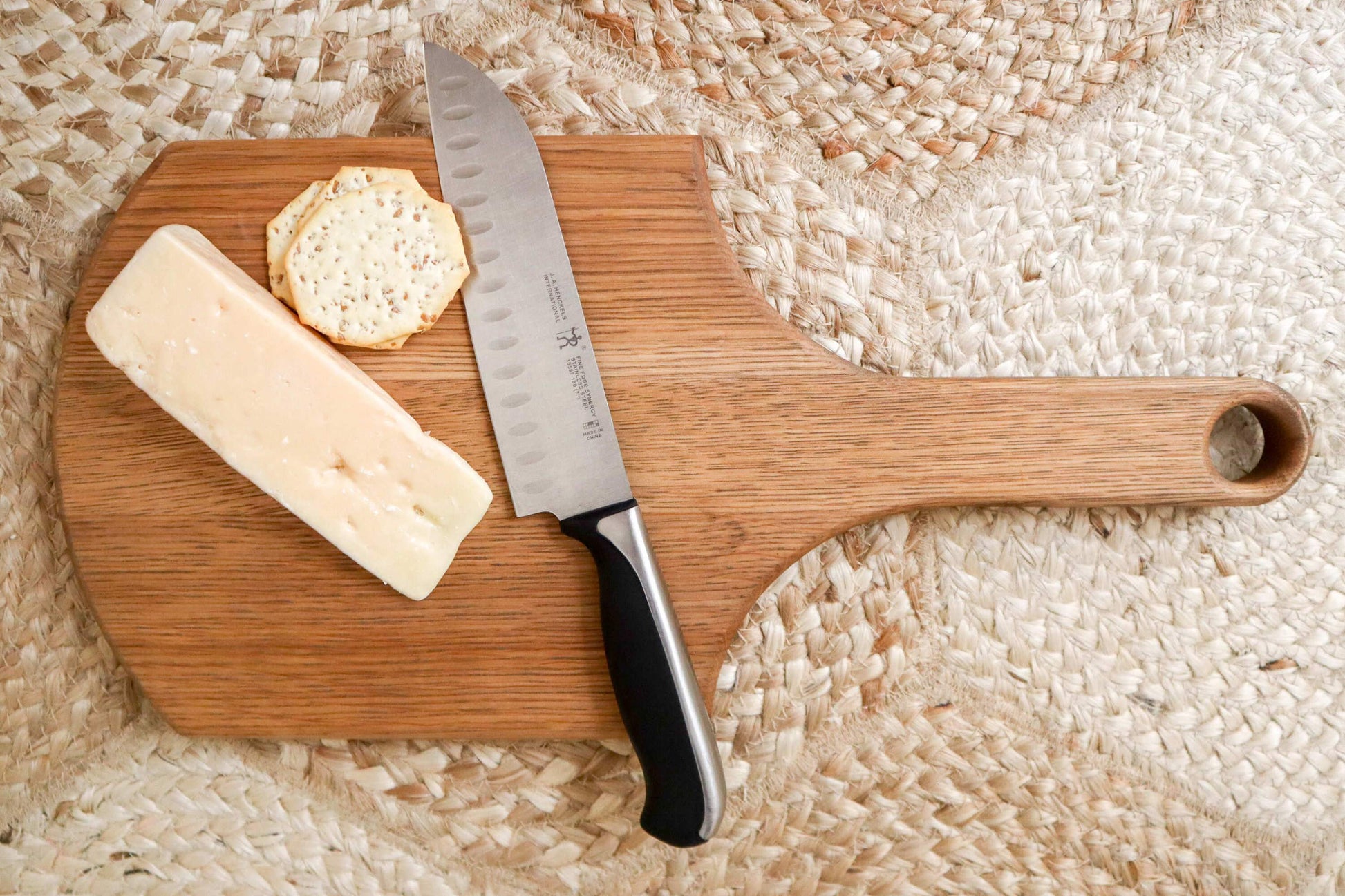 Bourbon Barrel Serving Platter Burgundy Smokey