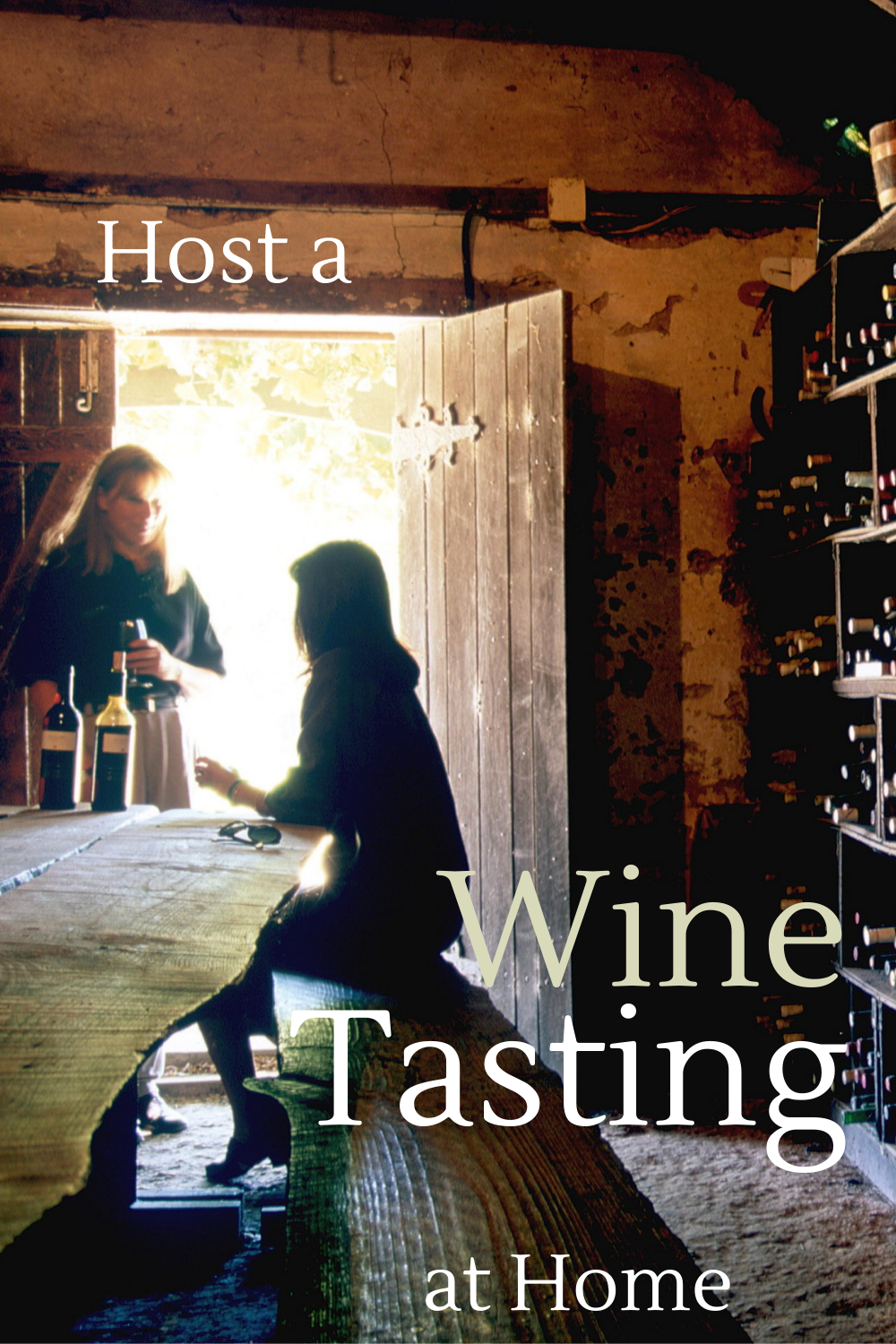 host a wine tasting party at home