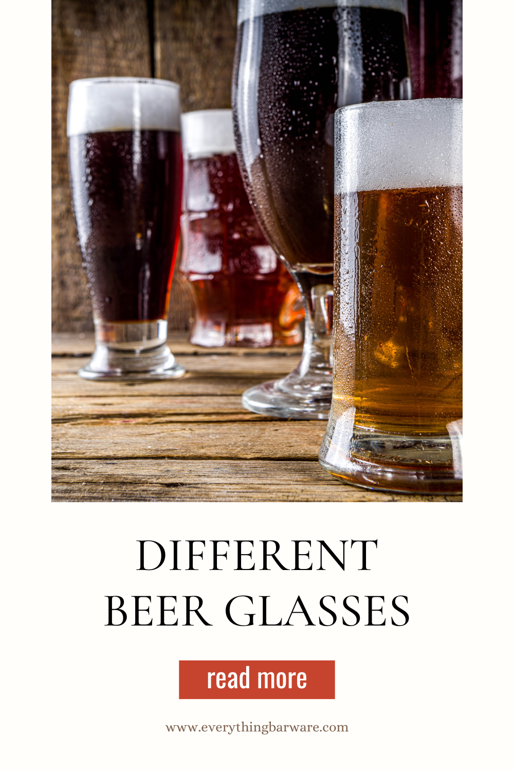 Different Types of Beer Glasses and when to use them – Everything Barware