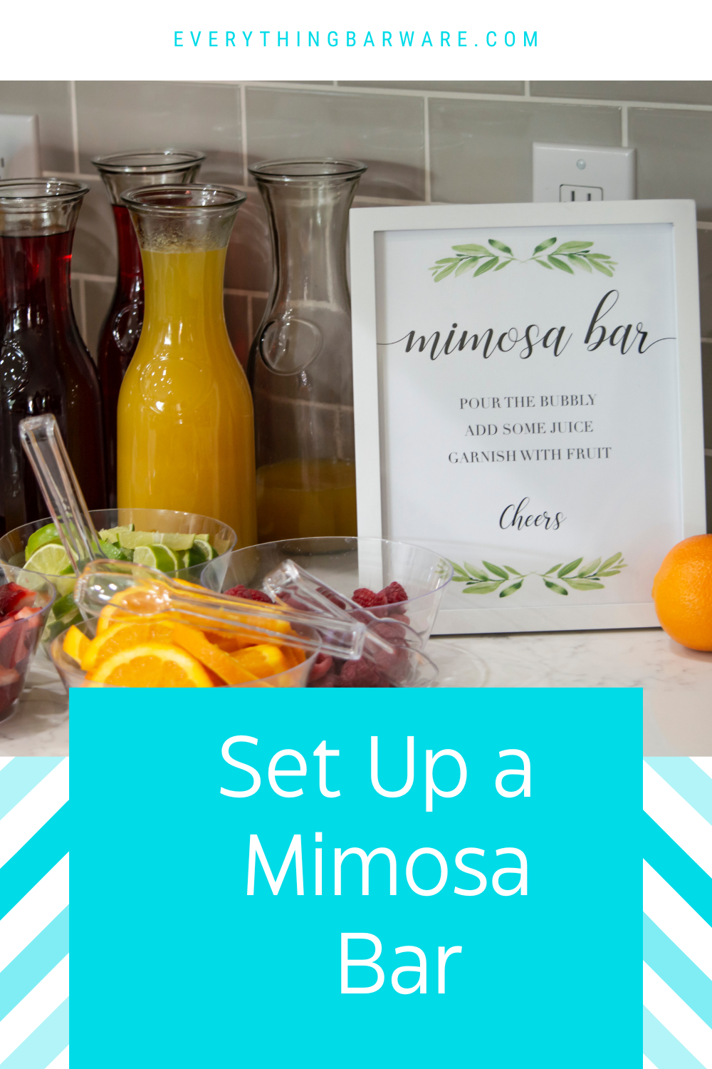 Setting Up the Ultimate Mimosa Bar