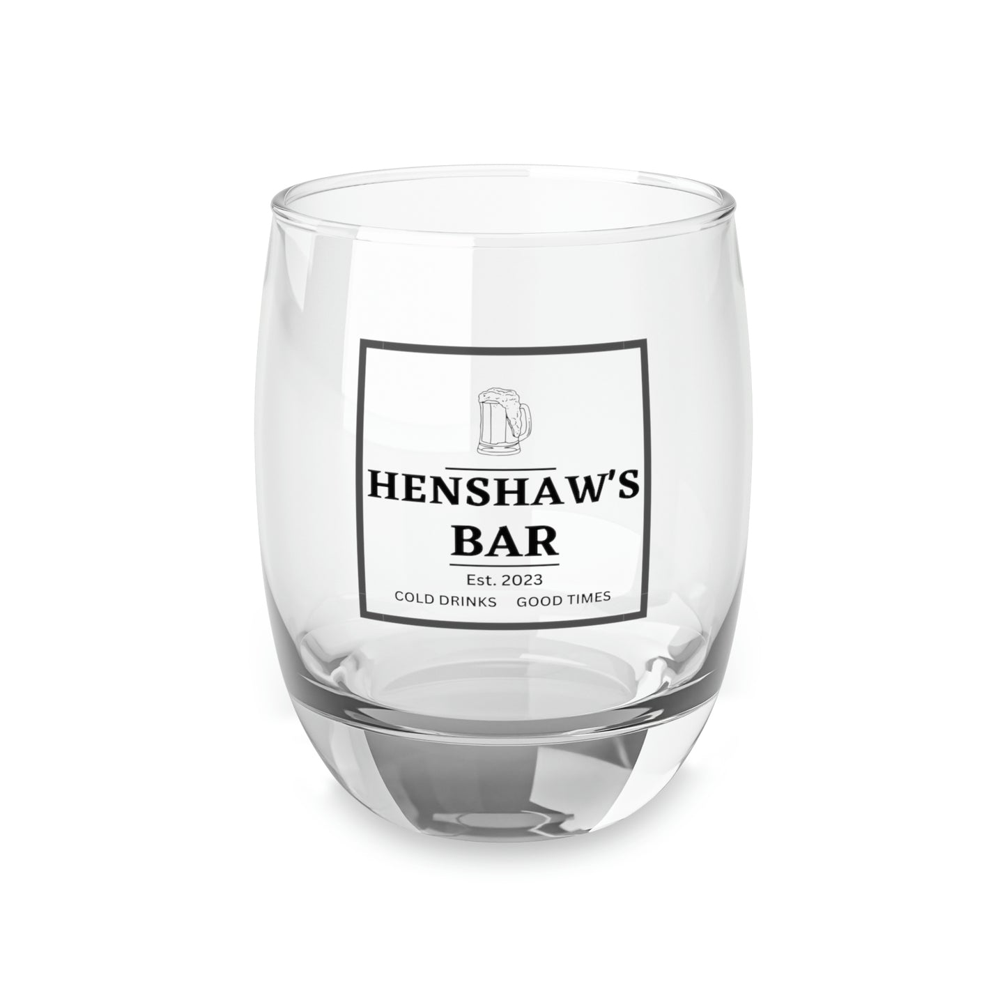 Personalized Whiskey Glass Custom Bar Glass Personalized Bourbon Glass