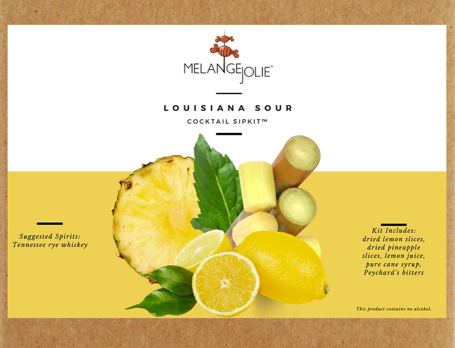 Mélange Jolie Louisiana Sour Cocktail SipKit™ Olive Lucky