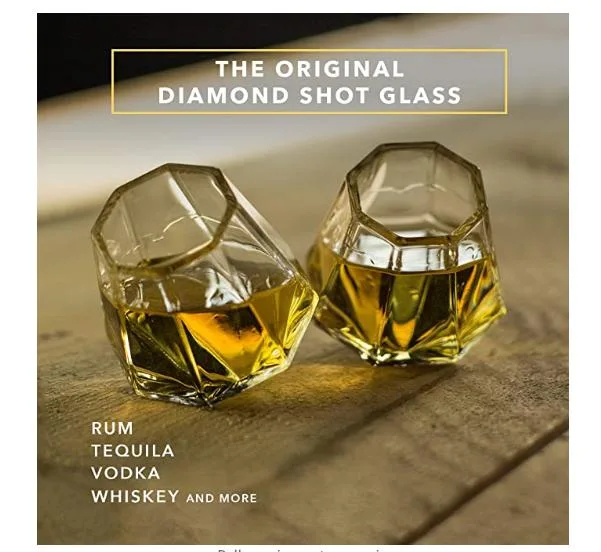 Dragon Glassware Diamond Shot Glass Lilac Milo