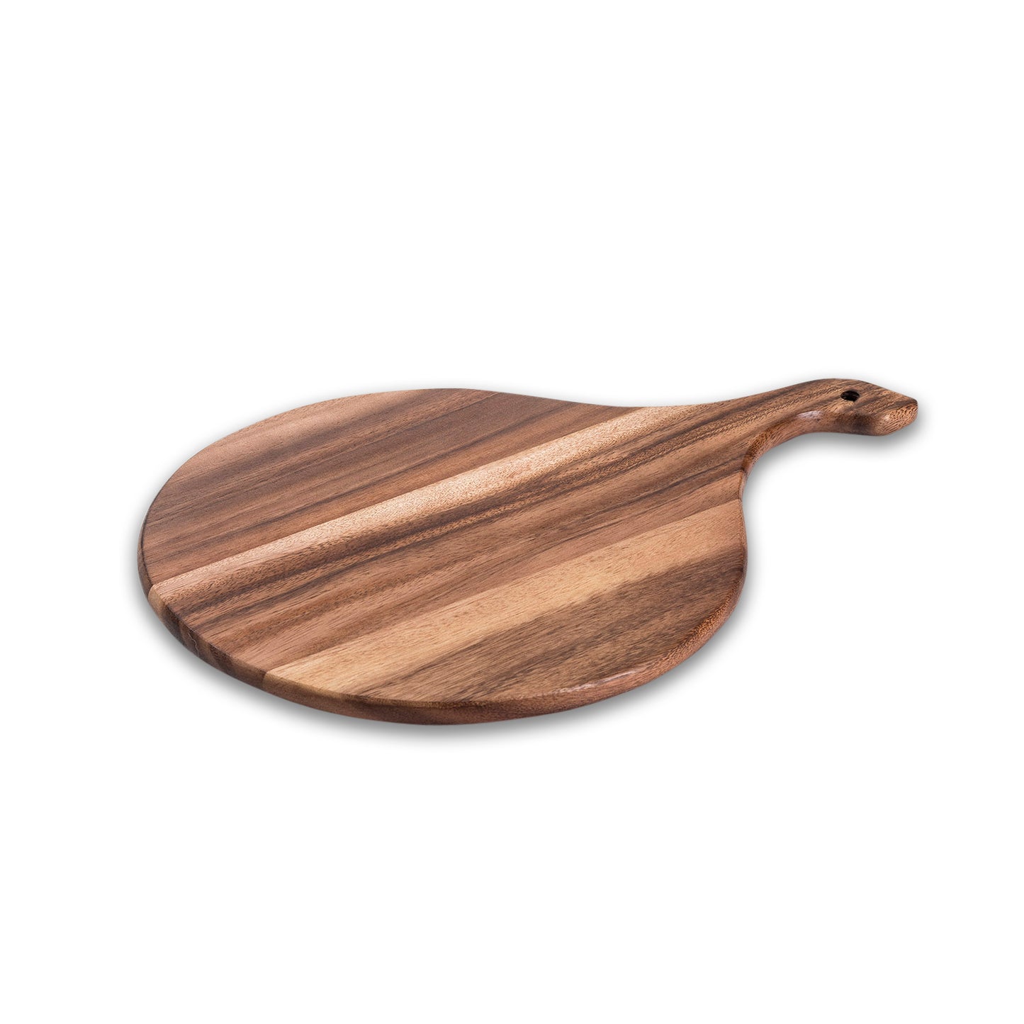Acacia Wood Cutting/ Charcuterie Board - Small Round Azure Lily
