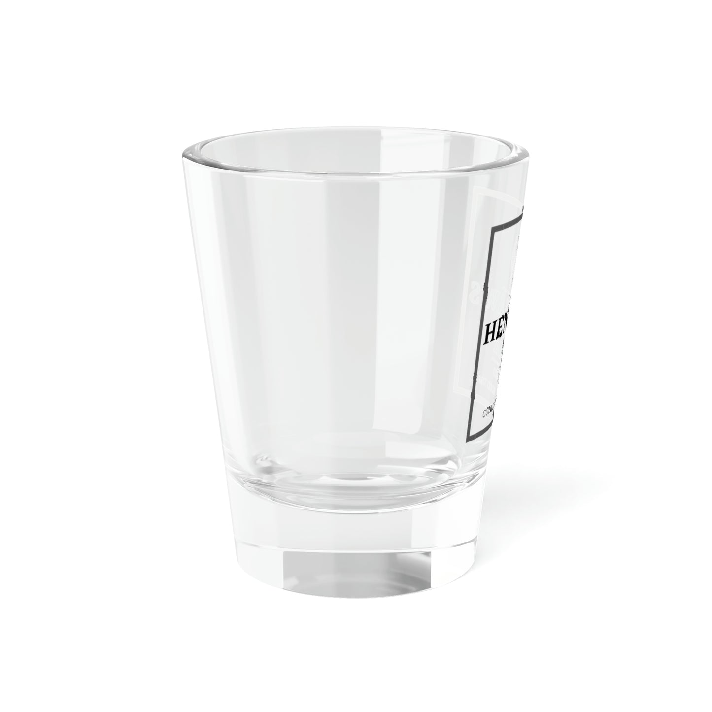 Custom Shot Glass, 1.5oz Personalized Shot Glass